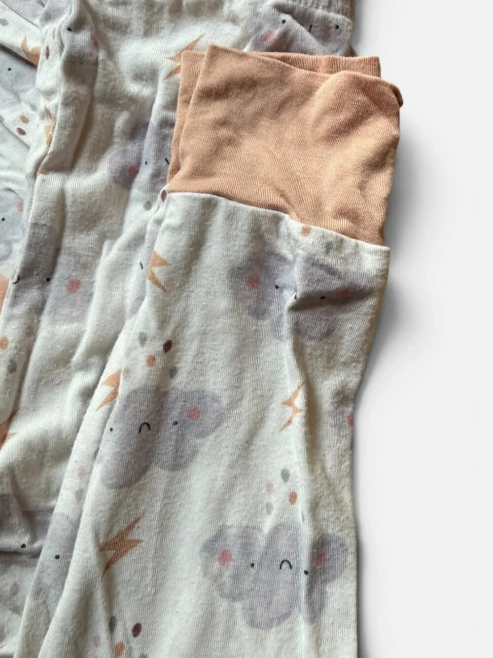 Caden Lane Bamboo Toddler Pajamas – Cloud Print – Size 2T